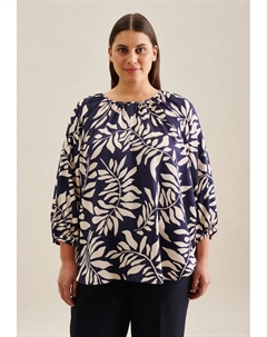 Туника "Черная роза", синий Seidensticker