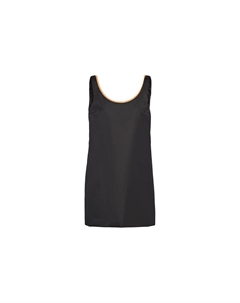 Женское платье без рукавов, цвет Black Prada