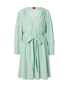 Платье Dress Karmelia-1, пастельно-зеленый/светло-зеленый Hugo