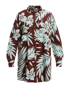 Платье-рубашка "Sunset Memories", шоколадный Roxy