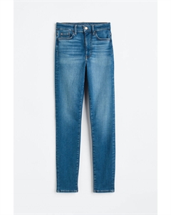 Джинсы скинни с ультравысокой лодыжкой true to you, синий H&m