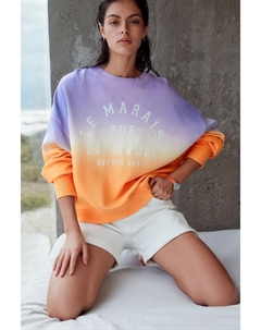 Летний городской свитшот с графической надписью, мультиколор Next