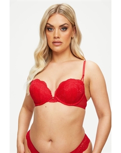 Сексуальный кружевной бюстгальтер Planet Boost, красный Ann summers