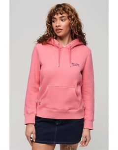Толстовка Essential с логотипом, розовый Superdry