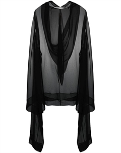 Шелковая туника Flyproof, черный Rick owens