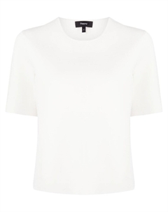 Футболка из джерси с короткими рукавами, белый Theory