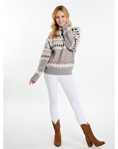 Вязаная кофта, мультиколор Usha