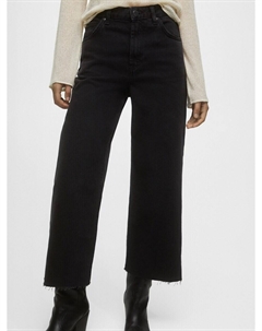 Широкие джинсы, черный Pull & bear