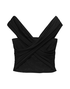 Топ, черный Pull & bear