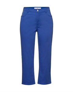 Брюки-капри MARY C, атласные, стандартного кроя, женские, цвет Inked Blue Brax