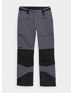 Брюки для лыж и сноуборда, цвет anthrazit/schwarz 4f