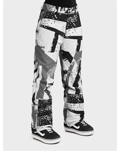 Брюки для лыж и сноуборда, цвет grau/weiß Siroko