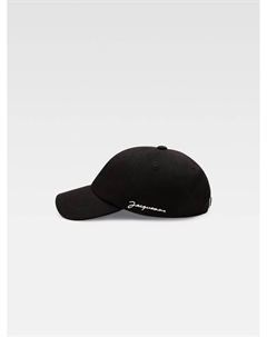Фирменная бейсболка The cap, черный Jacquemus