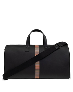 Дорожная сумка с полосками, черный Paul smith