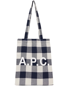 Сумка-тоут Lou Tote от Off-White & Navy, темно-синий A.p.c.