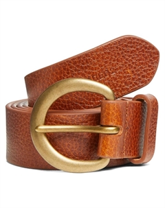 Ремень с тисненым логотипом, коричневый Dsquared2