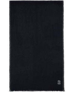 Кашемировый шарф, синий Brunello cucinelli