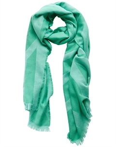 Шарф, зеленый Cecil
