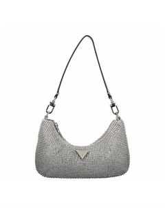 Клатч, серебряный Guess