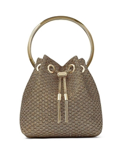 Сумка-ведро Bon Bon с кольцевой ручкой Jimmy choo