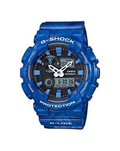 Часы G-Shock Analog-Digital 'Blue', синий Casio