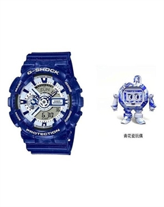 Часы G-Shock Analog-Digital 'Blue', синий Casio