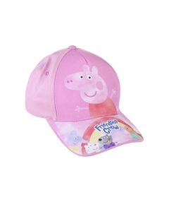 Кепка, розовый Peppa pig