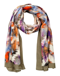 Шарф, цвет braun aop Camel active