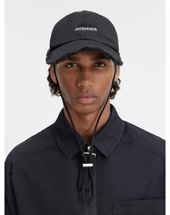Бейсболка с бахромой Ла Каскетта Артишо, черный Jacquemus