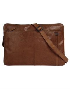 Сумка для документов "LAPTOP SLEEVE", натуральная кожа, цвет Cognac Spikes & sparrow