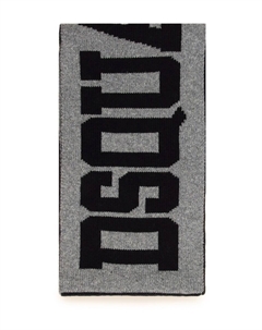 Шарф, черный Dsquared2