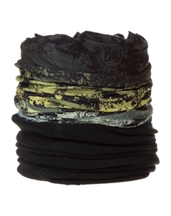 Шарф, цвет schwarz/khaki Buff