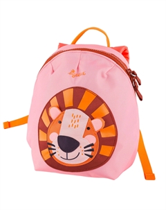 Детский рюкзак мини-рюкзак лев, оранжевый/розовый Sigikid
