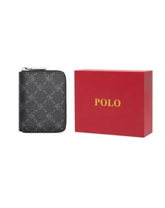 Мужской визитница, Темно-серый Polo