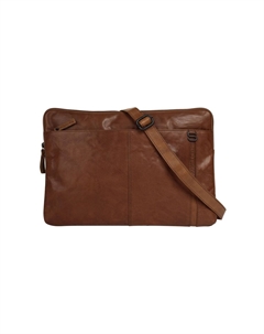 Сумка для документов LAPTOP SLEEVE, натуральная кожа, цвет Cognac Spikes & sparrow