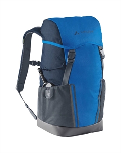 Походный рюкзак, дождевик, увеличительное стекло, коврик для сидения, водоотталкивающий, детский, цвет Blue Eclipse Vaude