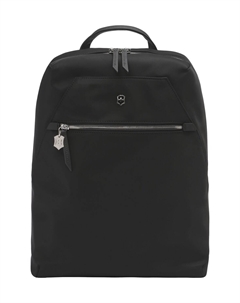 Рюкзак, отделение для ноутбука, отделение на молнии, однотонный, черный Victorinox