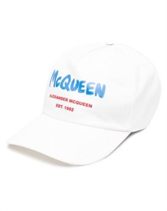 Кепка с логотипом, белый Alexander mcqueen