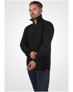 Вязаный свитер IDPAULO, цвет black Indicode jeans