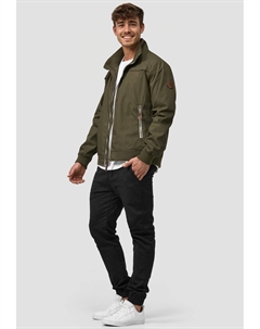 Демисезонная куртка, цвет army Indicode jeans