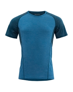 Беговая рубашка Running Merino T Shirt, синий Devold