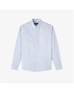 Рубашка Greg Shirt 'Blue', синий A.p.c.