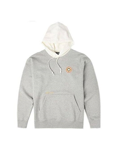 Толстовка Men's x Bugs Bunny Crossover Embroidered hooded Pullover Long Sleeves Casual Gray, серый Converse