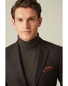 Шерстяная куртка донегол, коричневый Next