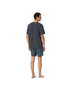 Пижама, темно-синий Schiesser