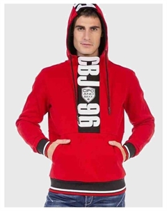 Толстовка, красный Cipo&baxx