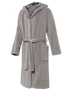 Халат, цвет bademantel herren-kapuze 50/52, graphit Joop