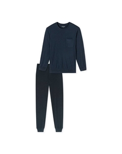 Пижама, синий Schiesser