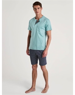 Пижама, синий Calida