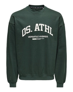 Толстовка, зеленый Only & sons